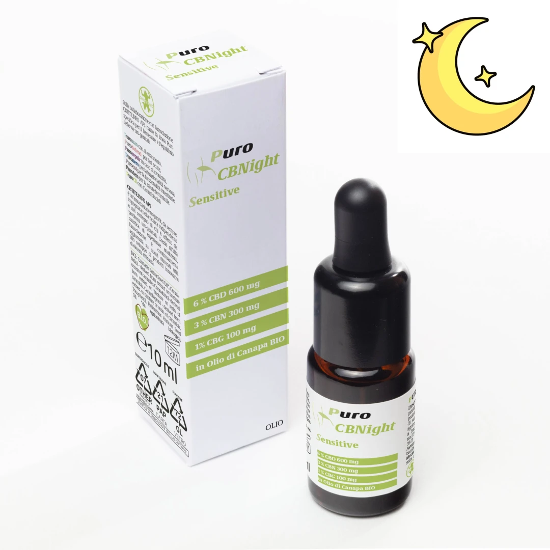 MockUp-----PURO-CBNight-SENSITIV-----10ml sole